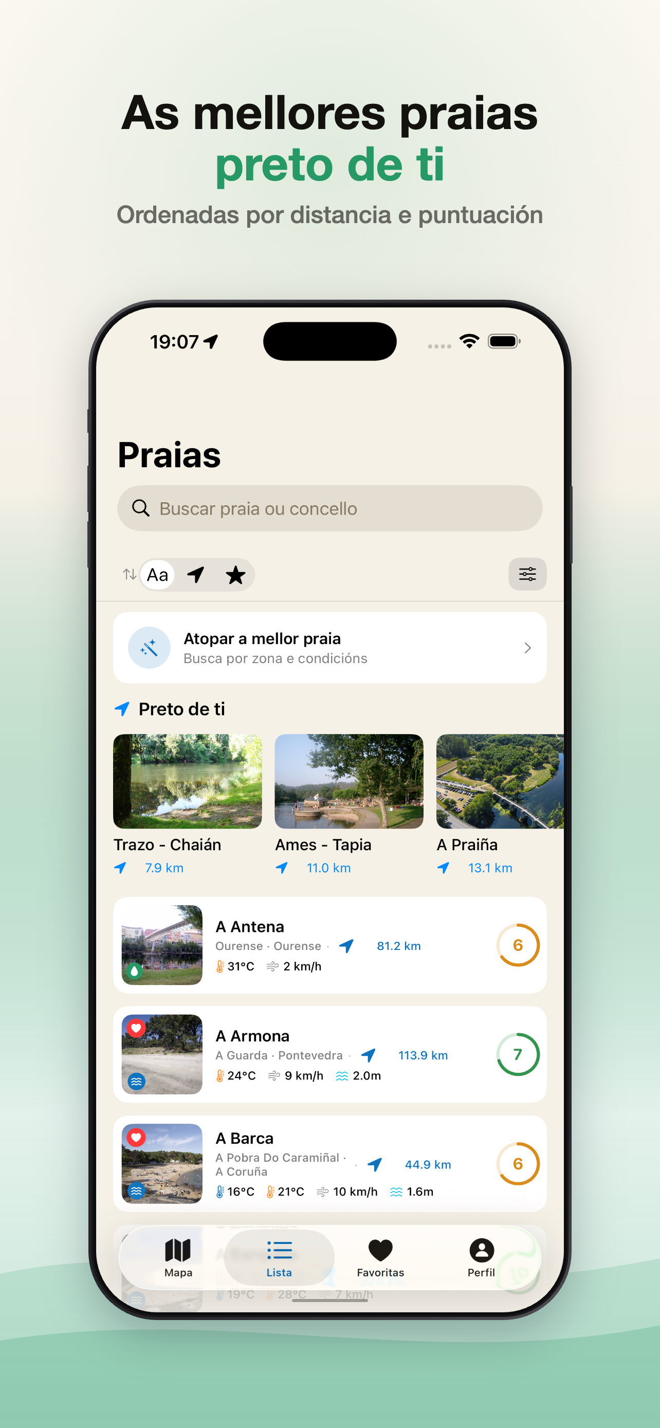 Lista de praias preto de ti